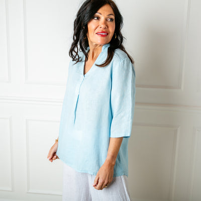 Linen Tunic Top